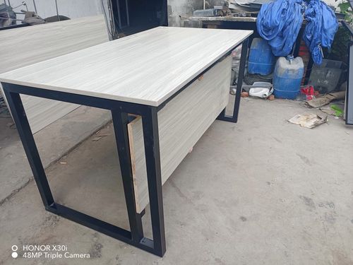 辦公桌長(zhǎng)方桌辦公桌餐飲桌鋼木家具桌椅加厚加固方桌辦公室桌椅